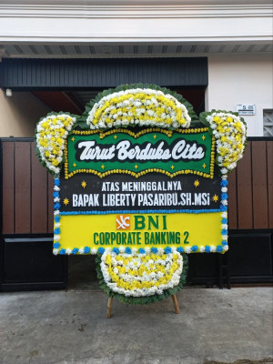 Papan Bunga Duka di Air Putih
