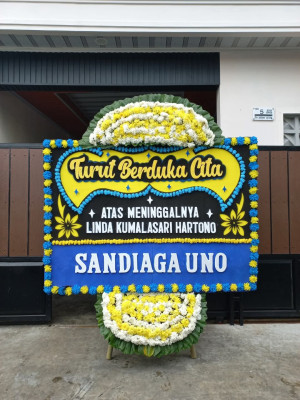 Papan Bunga Duka di Air Putih