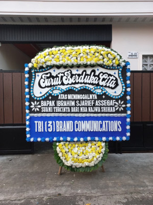 Papan Bunga Duka di Air Putih